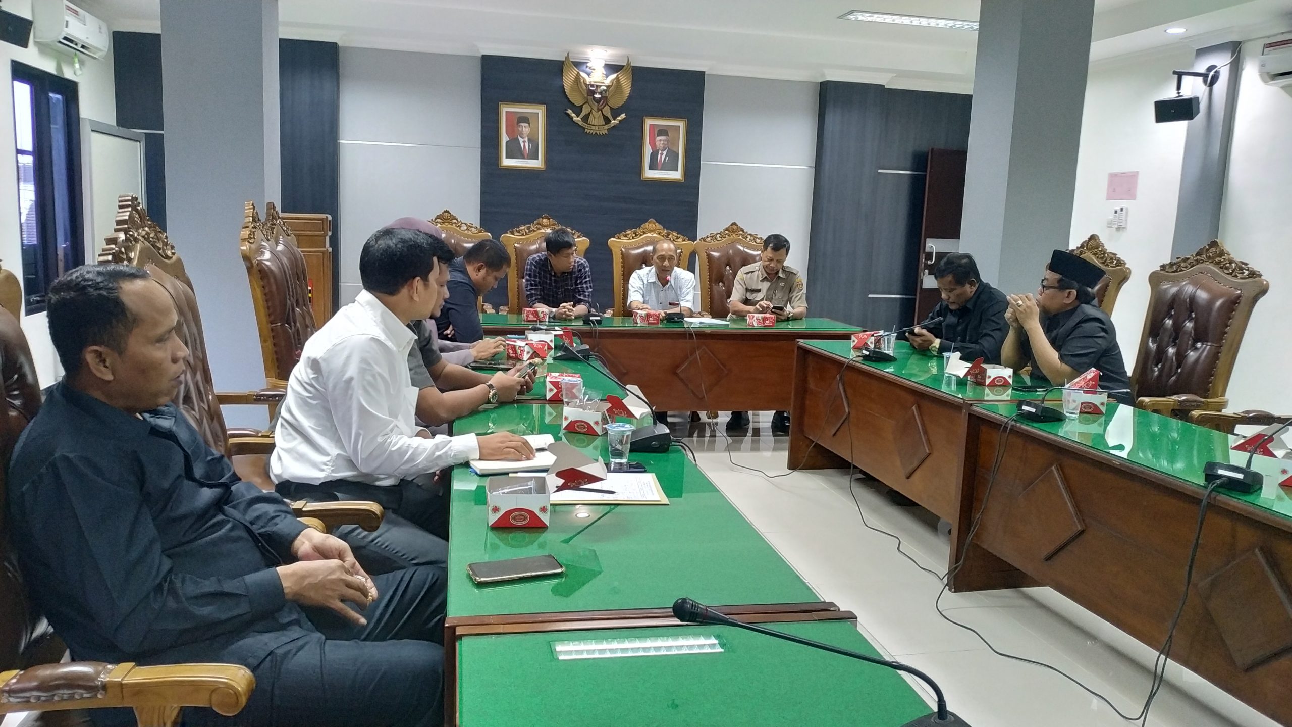 Sharing Soal Pemerintahan Desa, DPRD Ngawi Sambut Kunker Dewan Kabupaten Demak